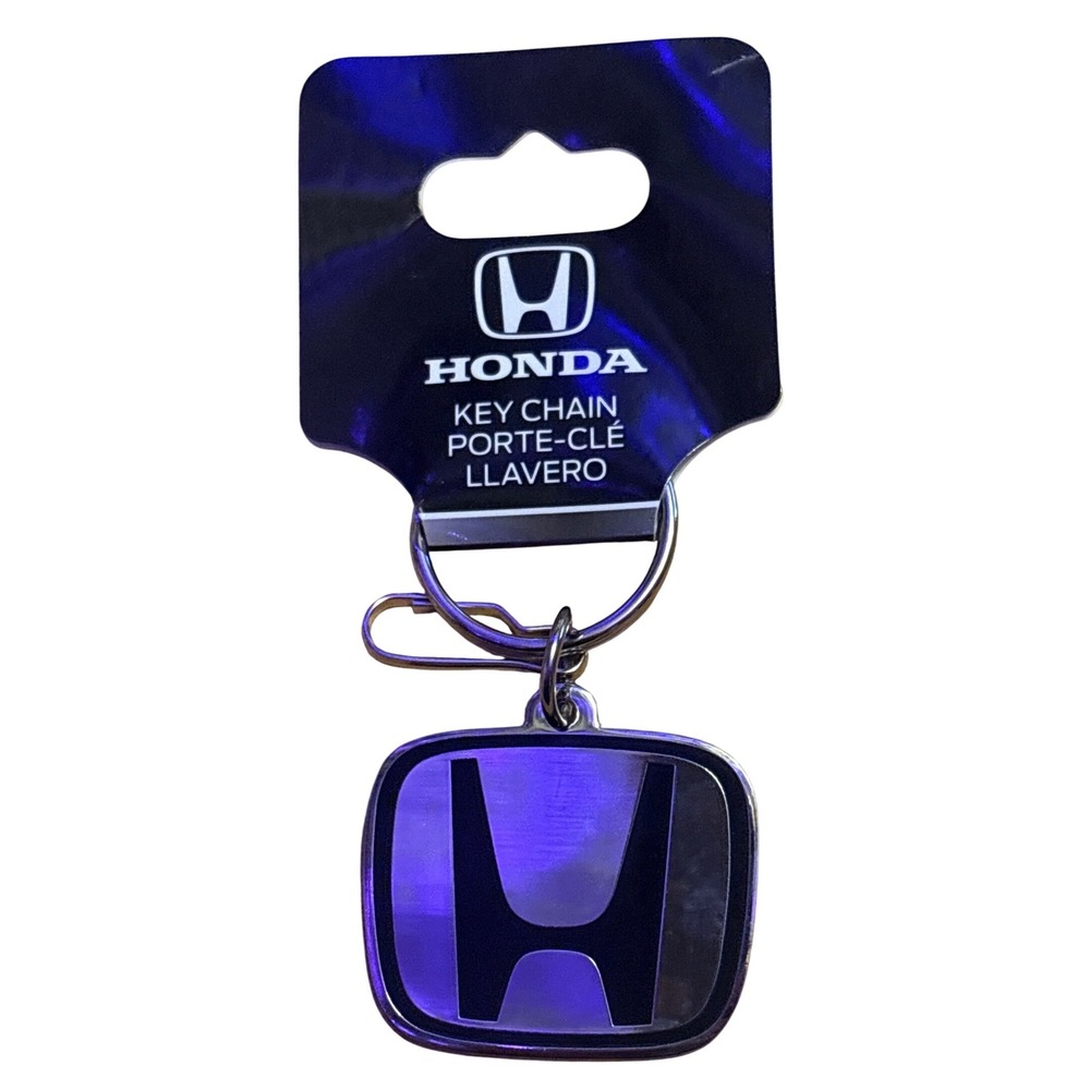 NEW Plasticolor Honda Logo Enamel Metal Keychain Official Licensed 004279R01